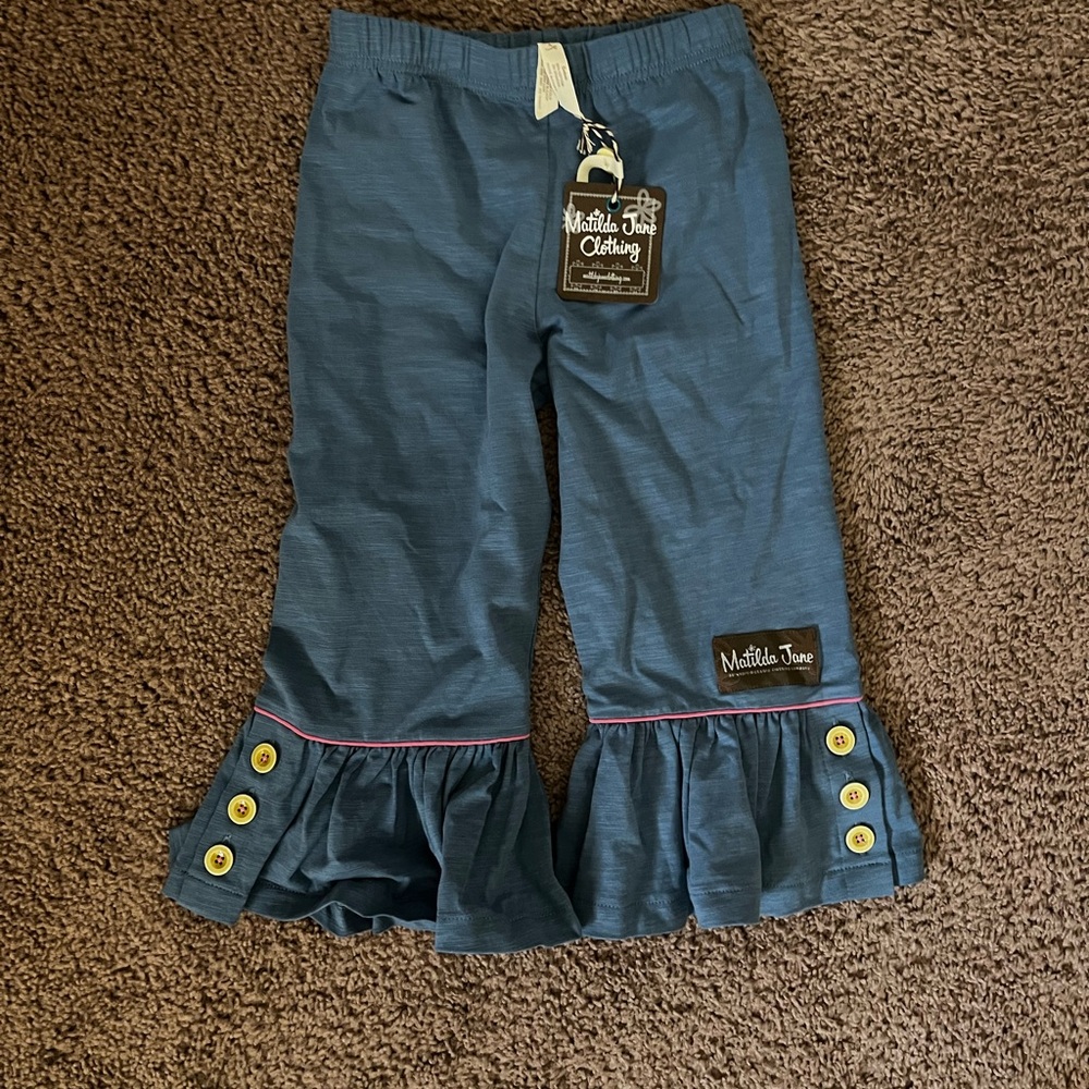 Matilda Jane Kids Blue Ruffle Bottoms